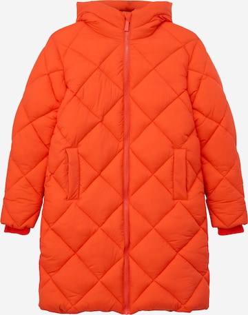 Manteau s.Oliver en orange : devant