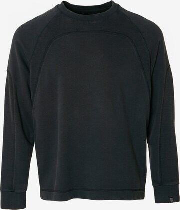 BIG STAR Sweatshirt 'Olvin' in Zwart: voorkant