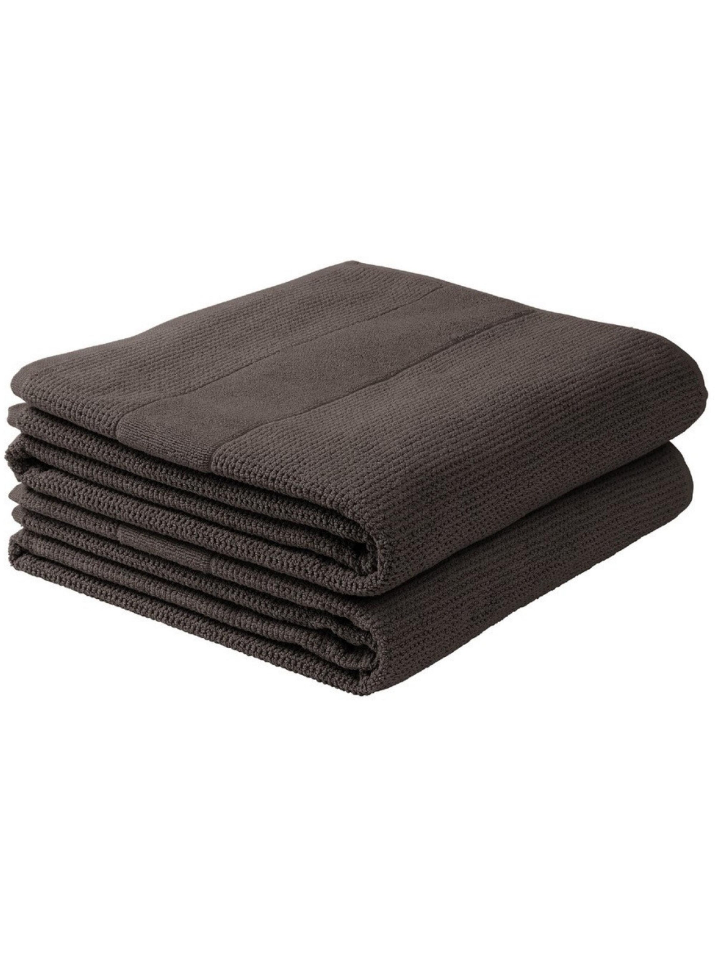 SCHIESSER Handtuch 'Duschtuchset Turin - 2-teilig'‌‌‌‌‌‌ in Grau: Vorderseite