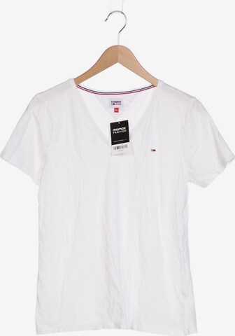 Tommy Jeans T-Shirt XXL in Weiß: predná strana