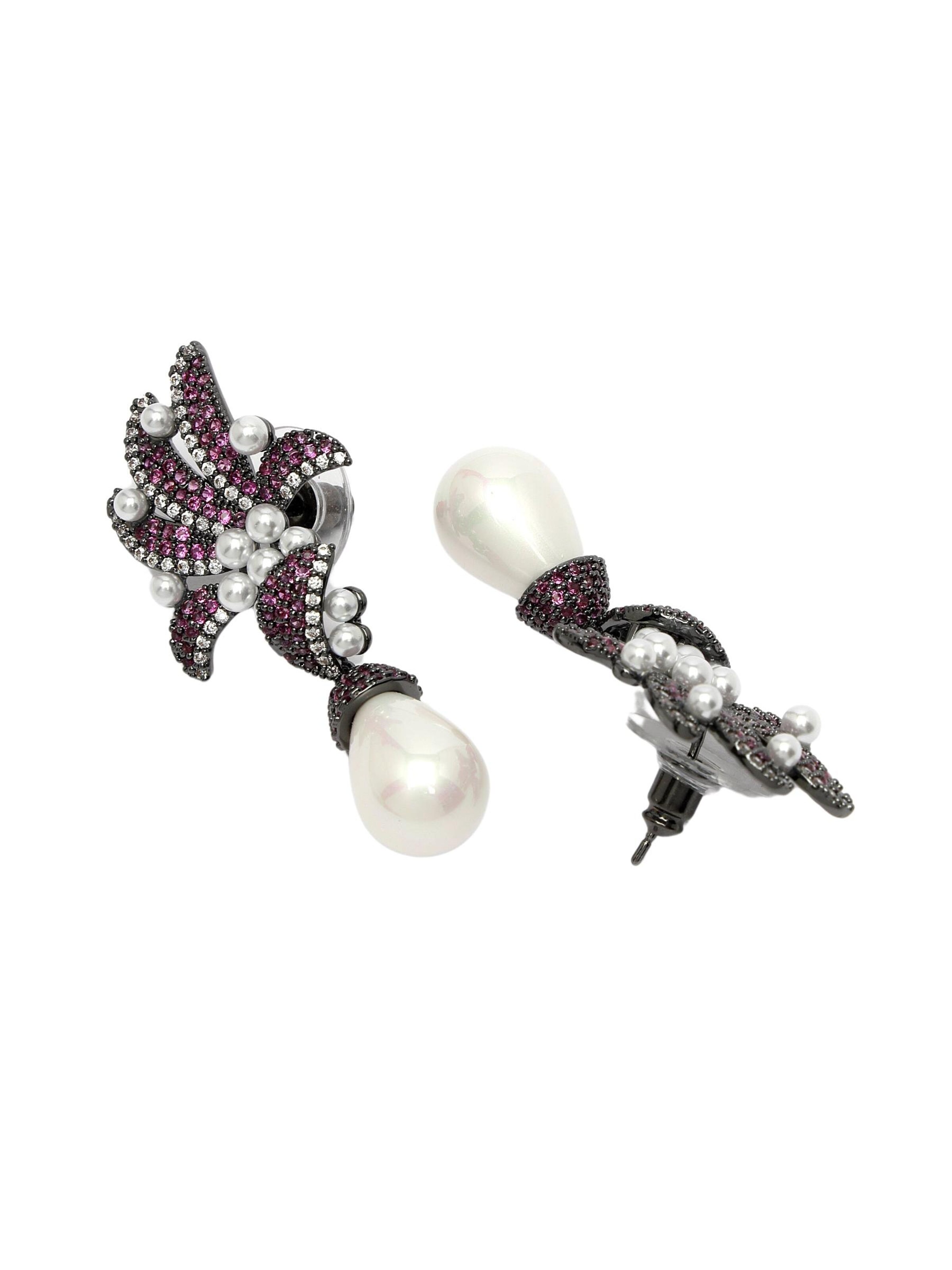 AVANT-GARDE PARIS - Pendientes 'Isadorara' en lila