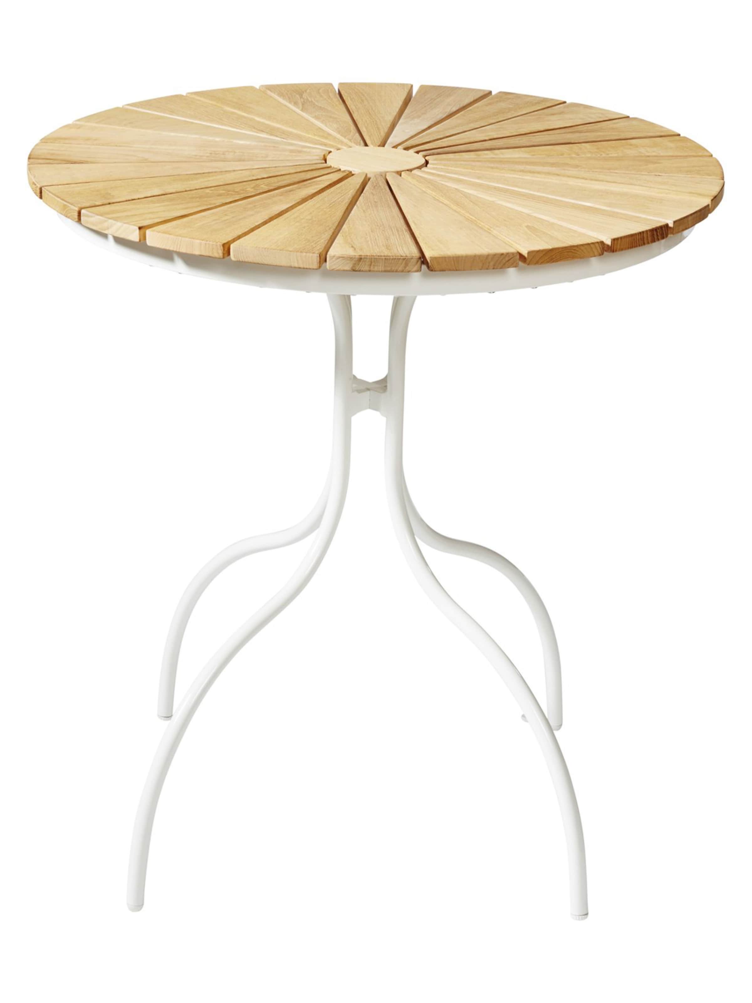 cinas Table 'Ellen' in White: front