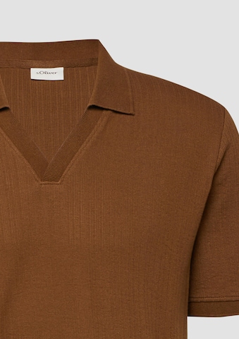T-Shirt s.Oliver en marron