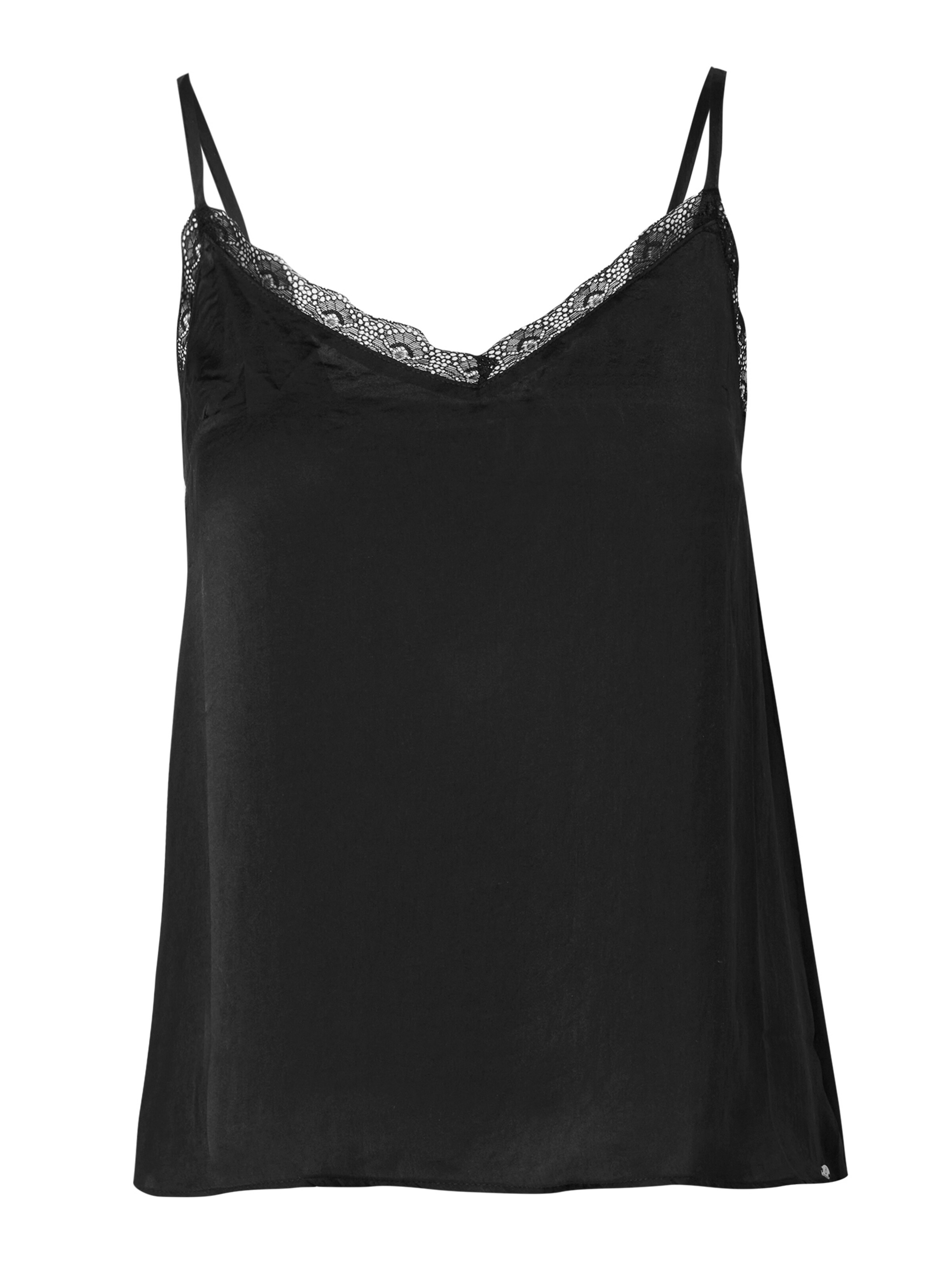 KOROSHI Top - Čierna: predná strana