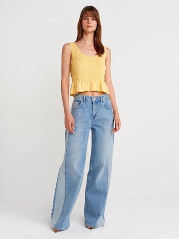 Dilvin - Top em amarelo