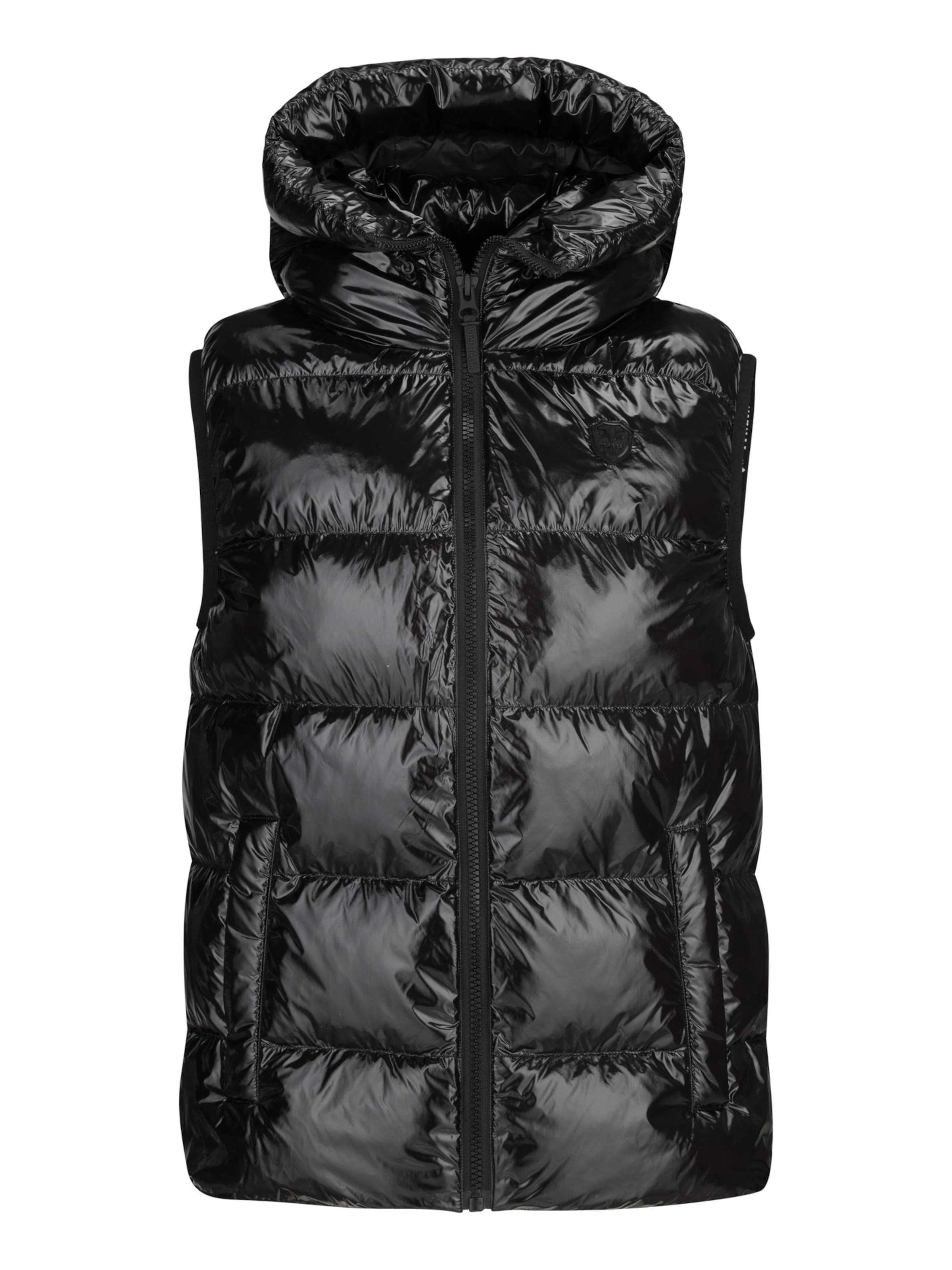 Gilet 'Joe' di 19V69 ITALIA in nero: frontale