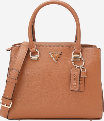 Sacs à main 'Noelle' GUESS en marron : devant