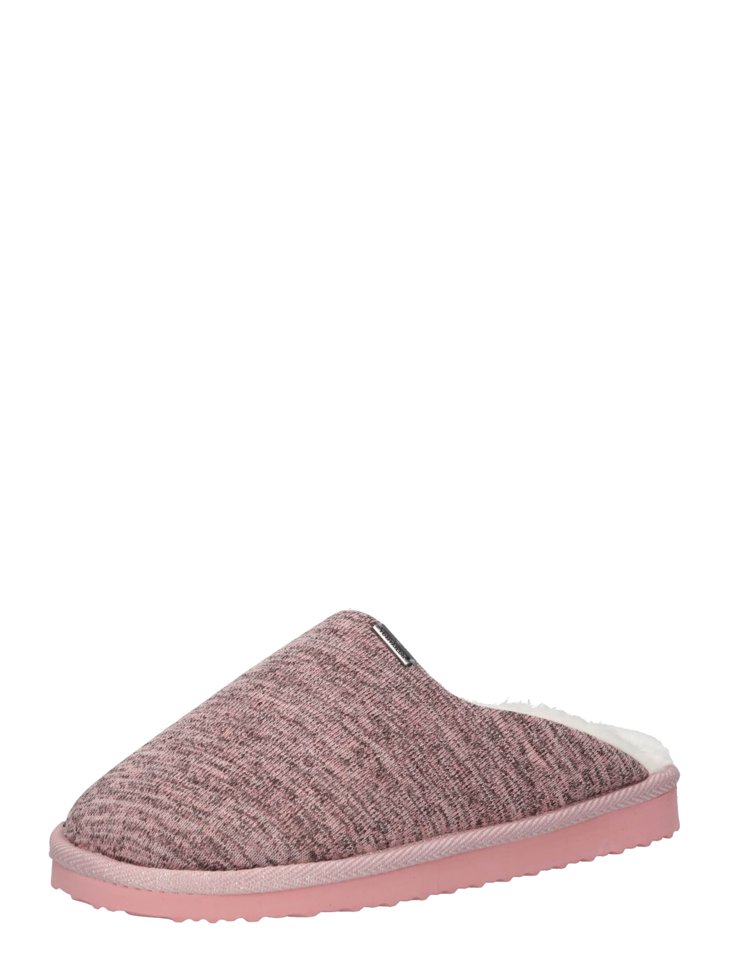 TOM TAILOR Pantofle – pink: přední strana