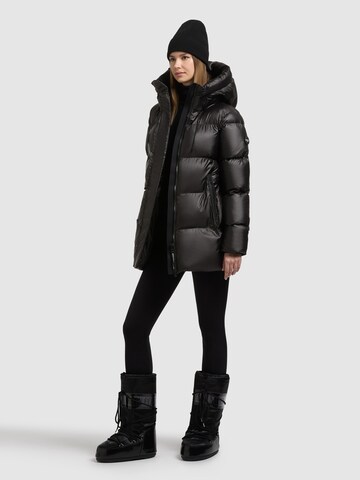 khujo Zimní bunda 'Drown' – černá