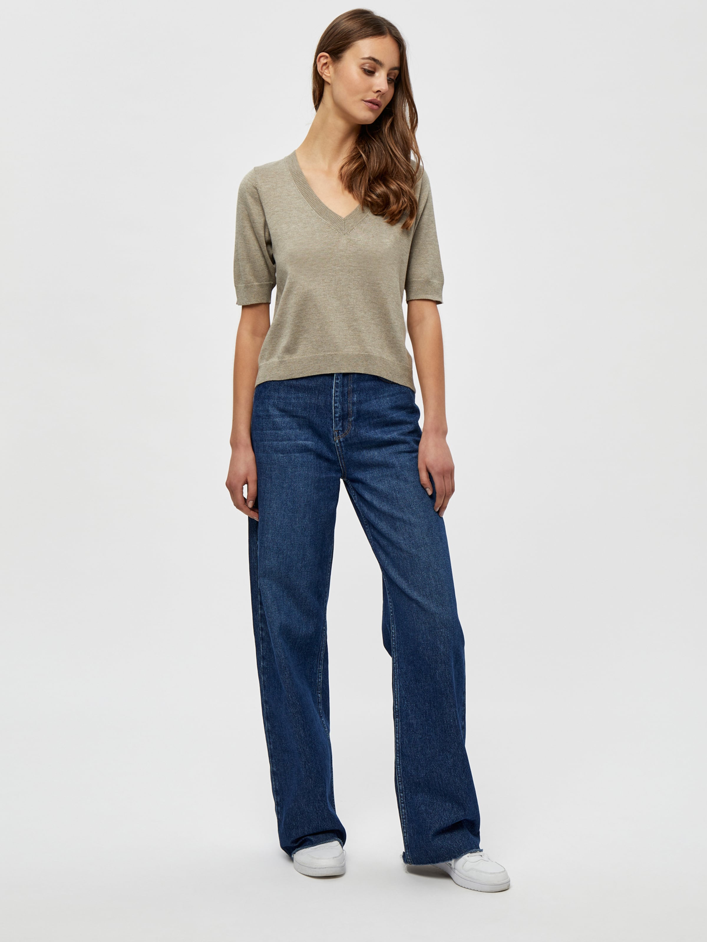 Haut 'Milla' minus en marron
