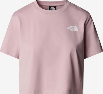 Maglietta 'Simple Dome' di THE NORTH FACE in rosa: frontale