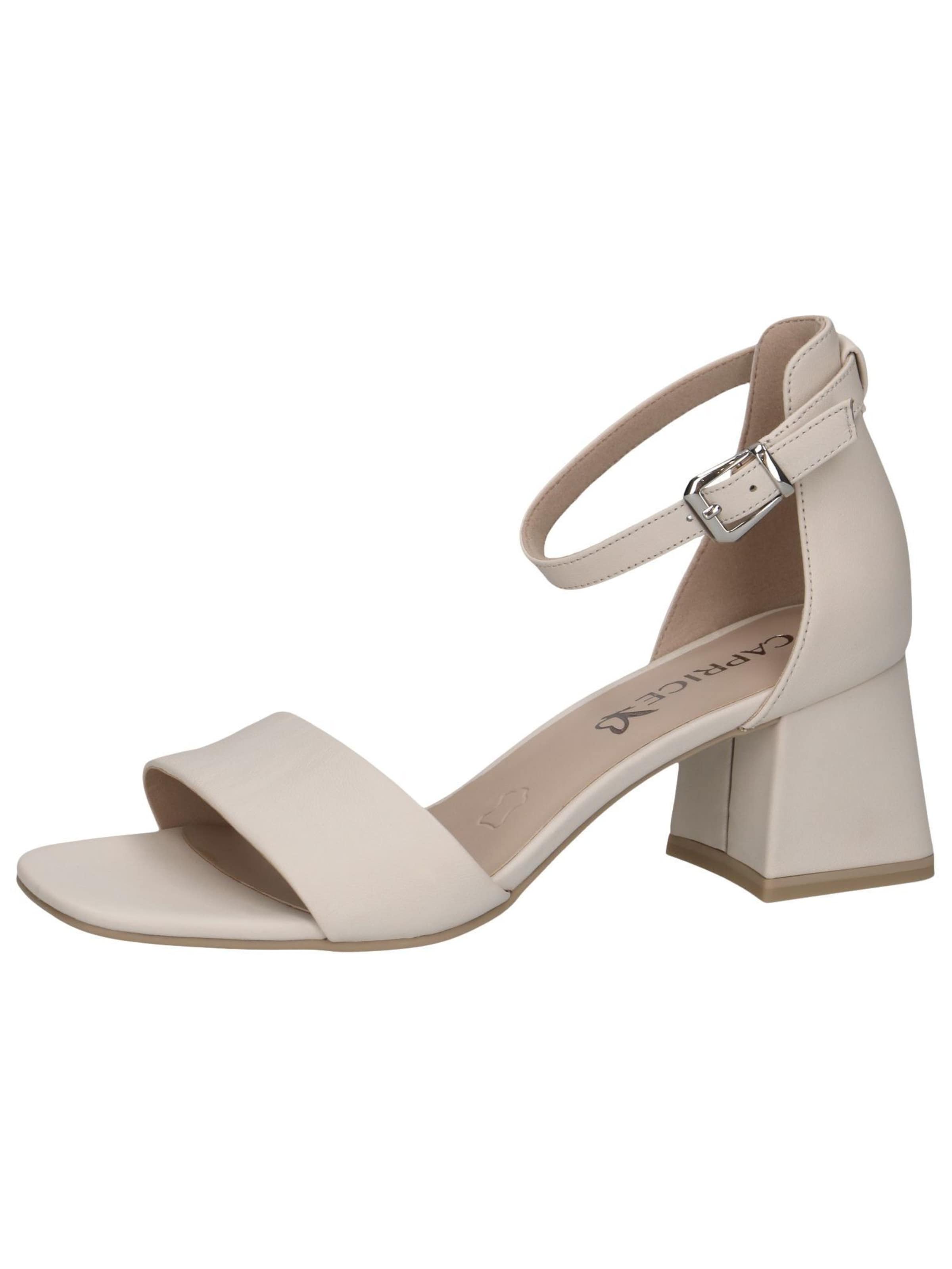CAPRICE Sandals in Beige: front