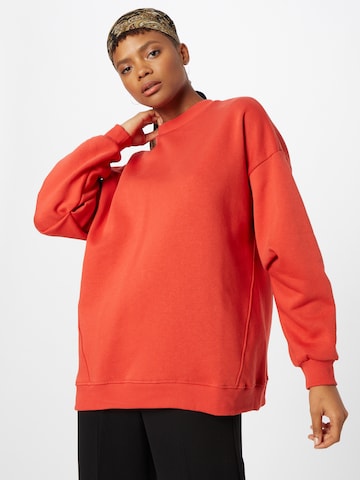 Gina Tricot Sweatshirt in Orange: front