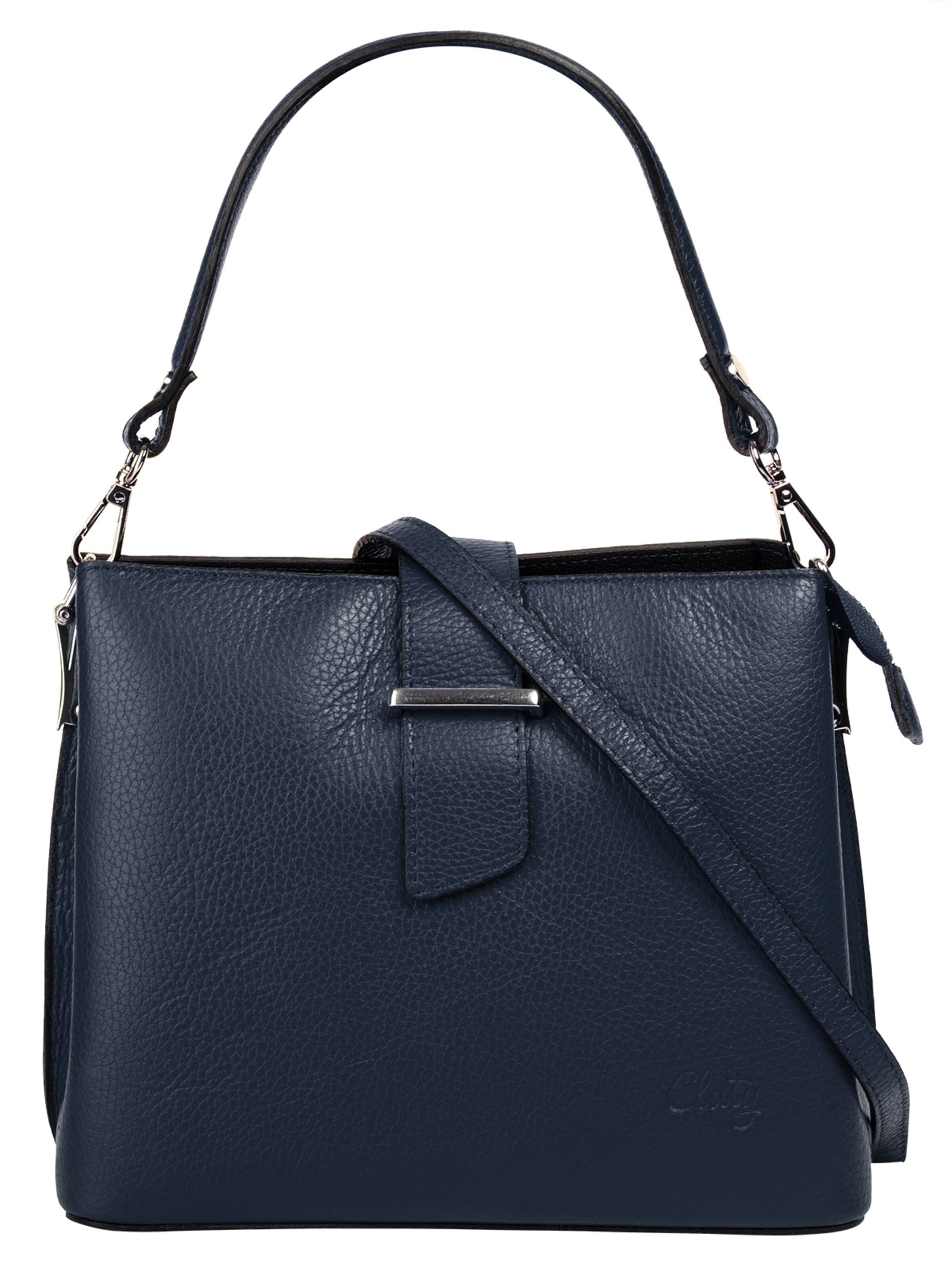 Cluty Handbag in Blue: front