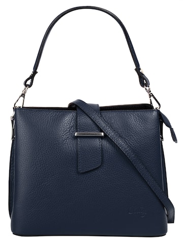 Cluty Handtasche in Blau: Vorderseite