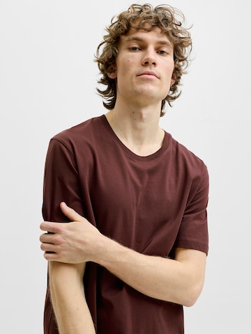 ruda JACK & JONES Priglundantis modelis Marškinėliai