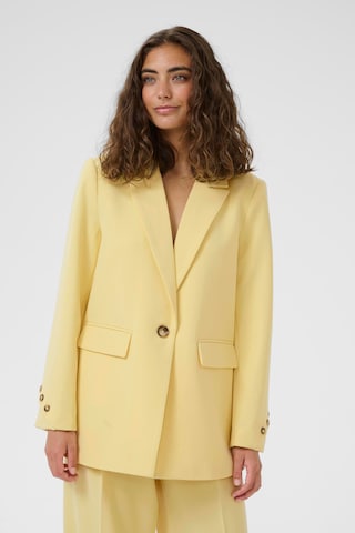 Blazer 'Nalina Clara' CULTURE en jaune : devant