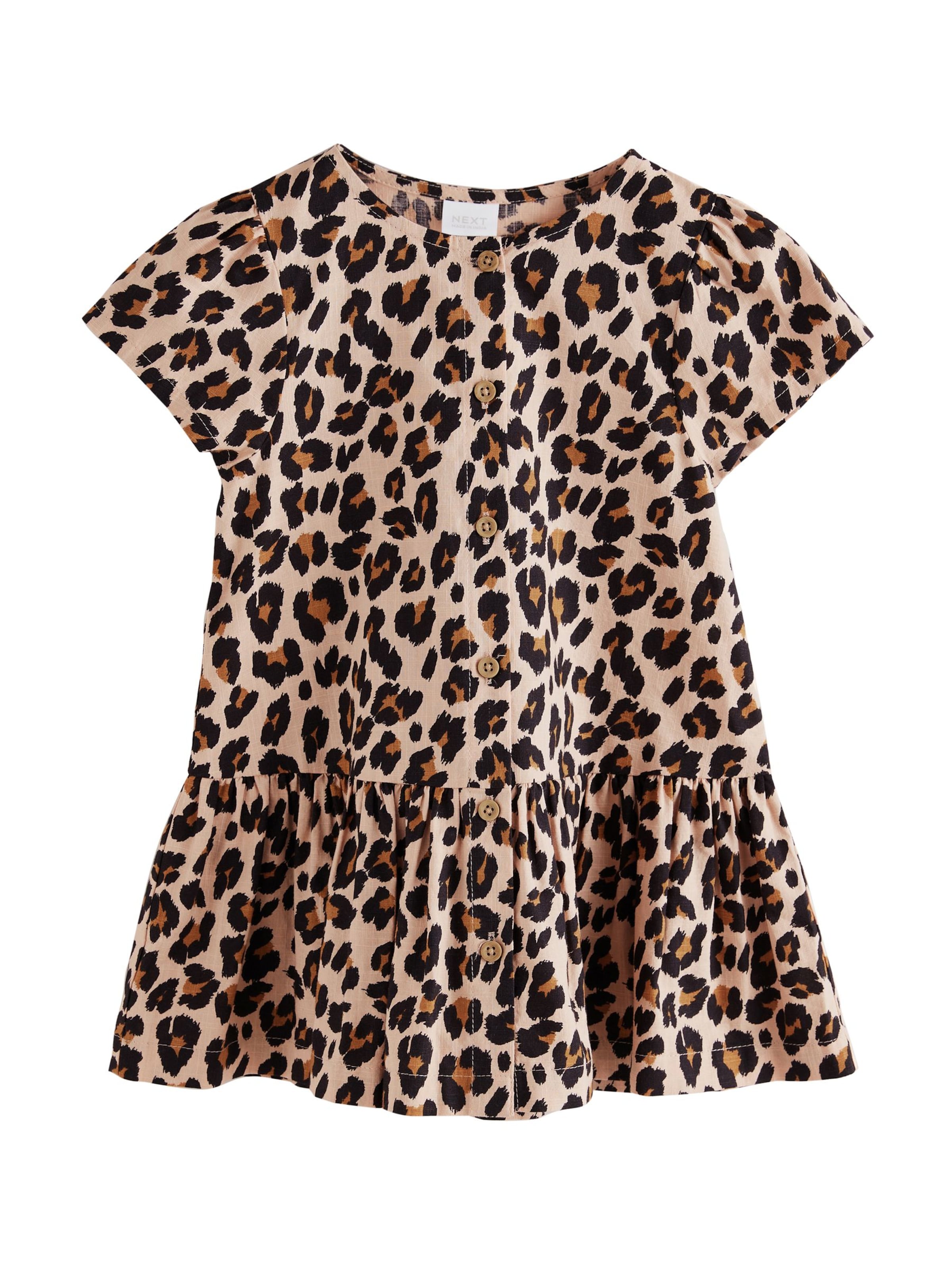 Next Šaty – hnědá: přední strana