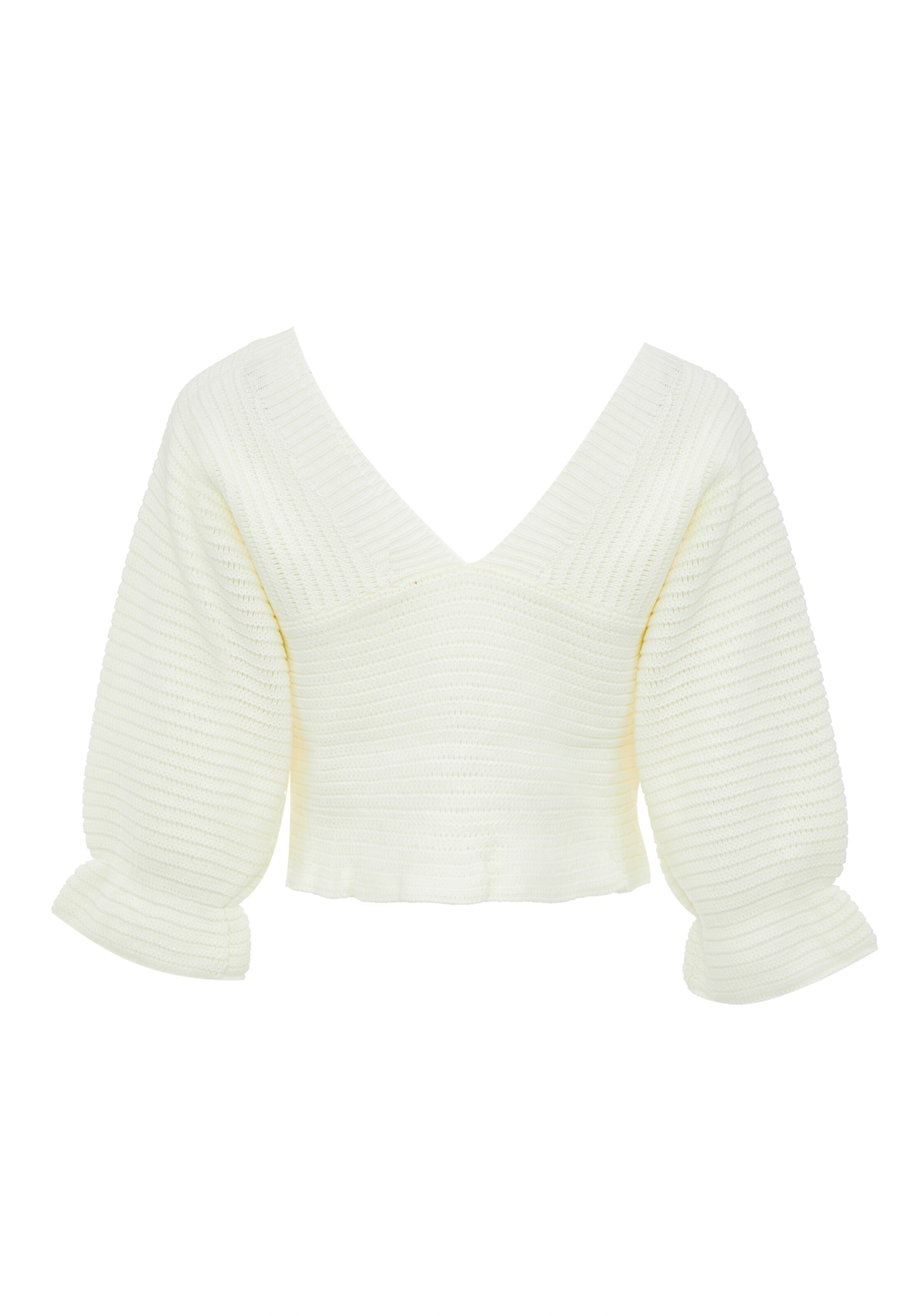 ebeeza Pullover in Weiß