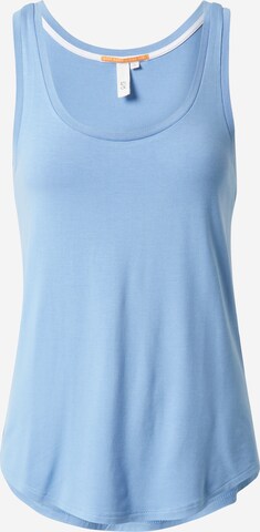 QS Top in Blauw: voorkant