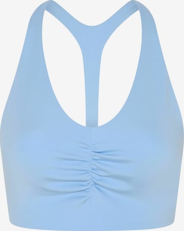 Top ' Stevie ' di Girlfriend Collective in blu: frontale