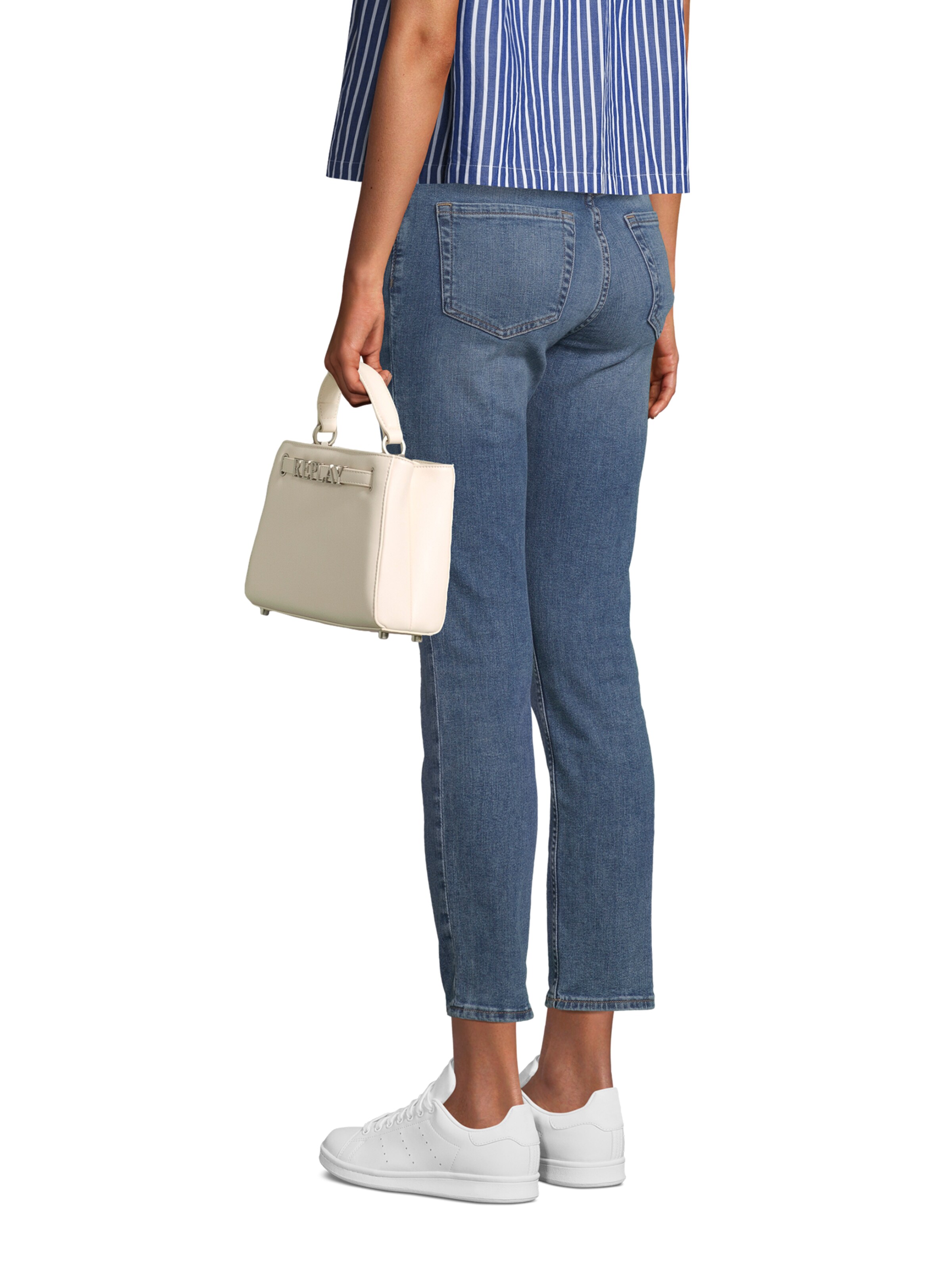 Borsa a mano di REPLAY in bianco