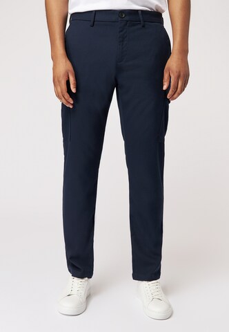 ROY ROBSON Regular Cargo Pants in Blue: front