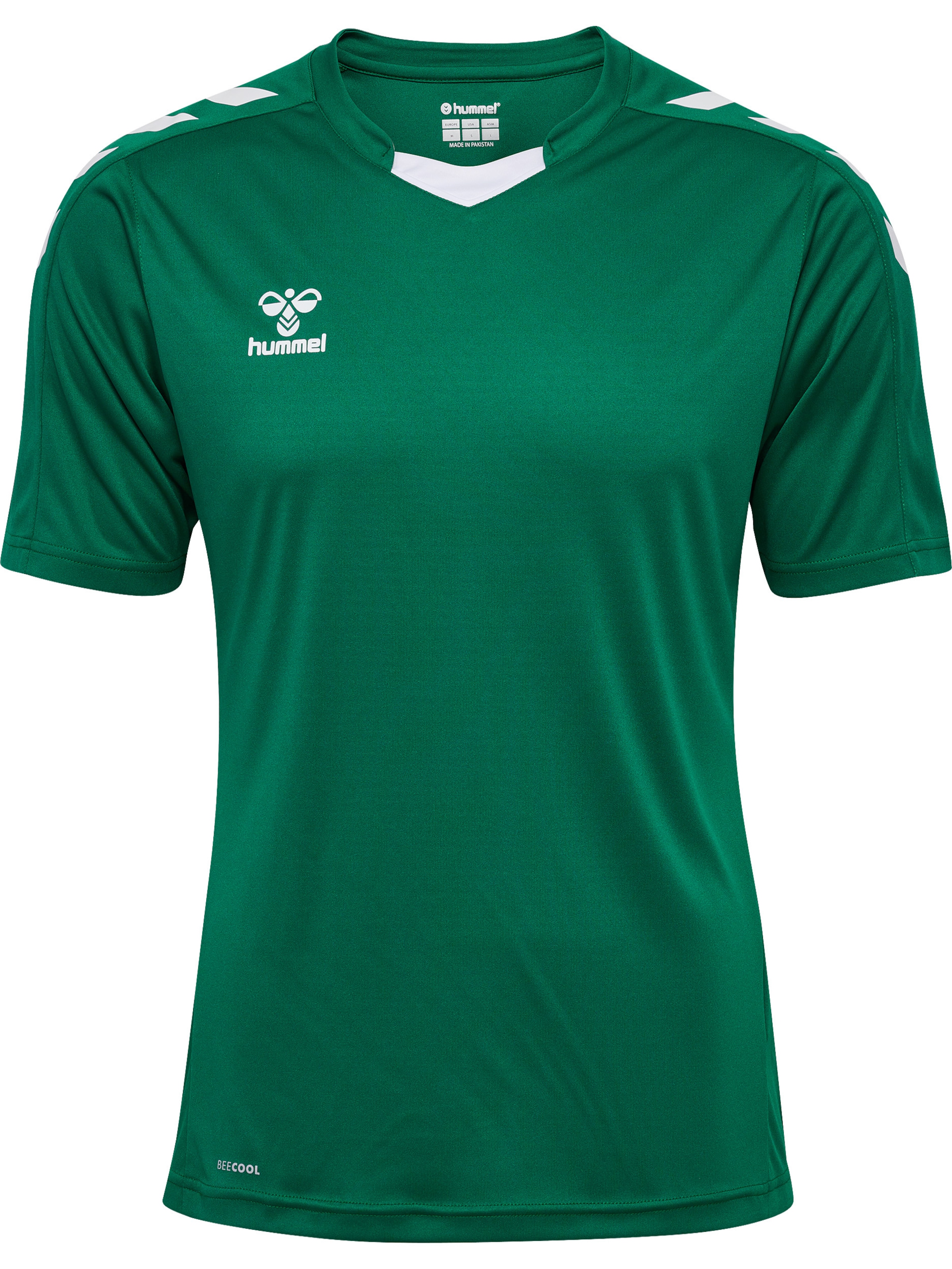 Maillot 'CORE XK POLY' Hummel en vert : devant