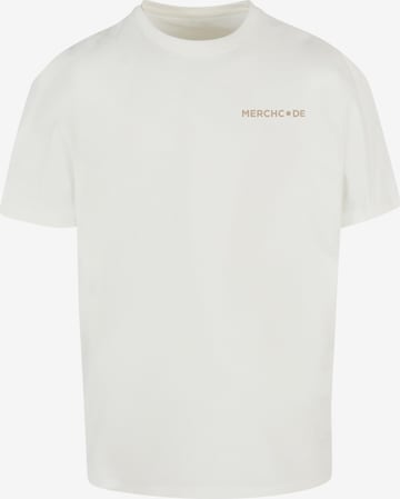 T-Shirt 'Alles Wird Gut' Merchcode en blanc : devant