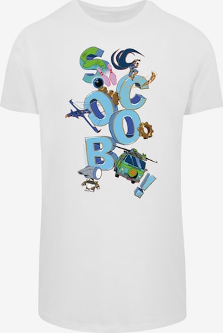 T-Shirt F4NT4STIC en blanc : devant