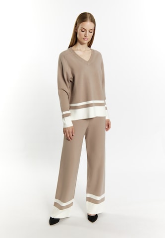 DreiMaster Klassik Sweater 'Baradello' in Beige