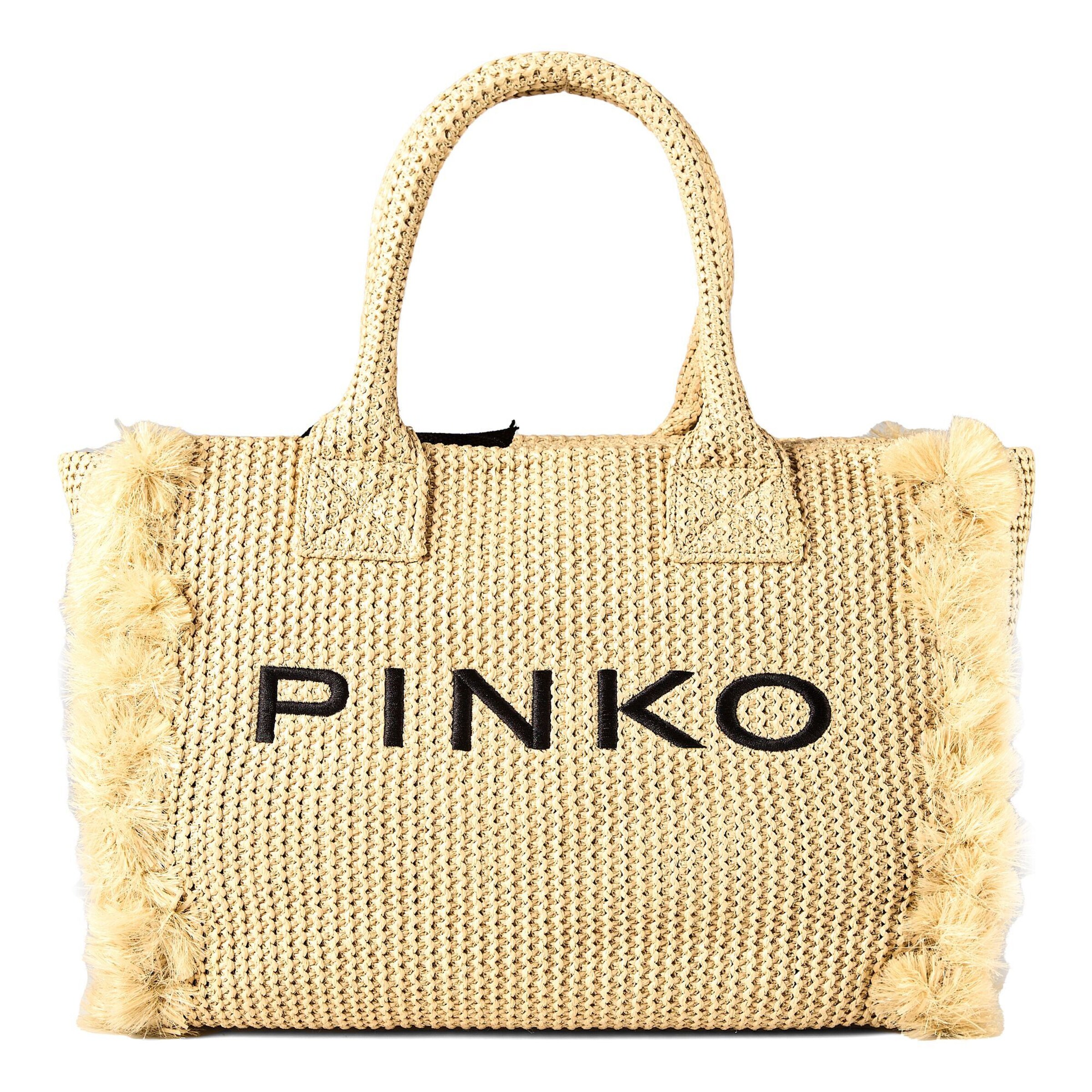 PINKO Пляжная сумка в Бежевый: спереди