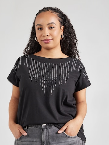 ONLY Carmakoma Shirt 'CARLULA' in Black: front