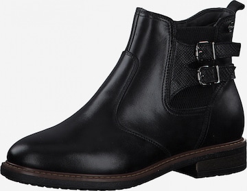 TAMARIS Chelsea boots i svart: framsida