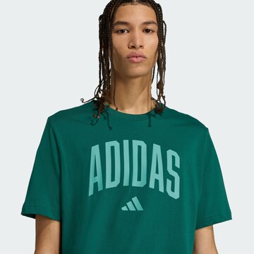 T-Shirt fonctionnel 'Collegiate Lineage' ADIDAS SPORTSWEAR en vert