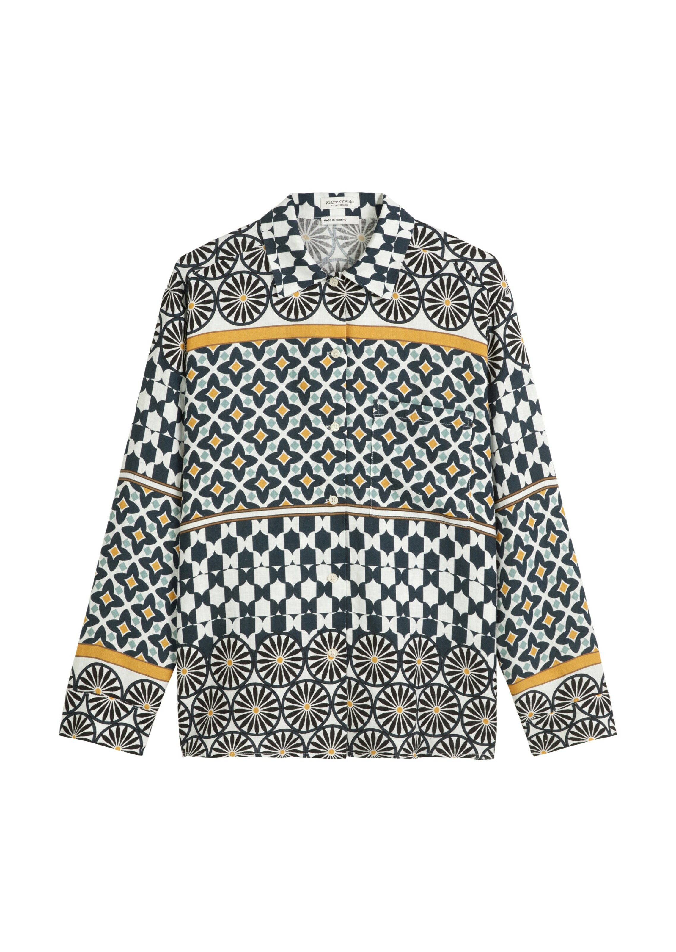 Marc O'Polo Bluse in Grün: Vorderseite