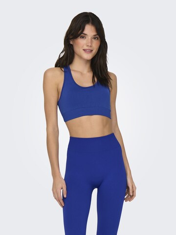 ONLY PLAY Regular Sports Bra 'Daisy' in Blue