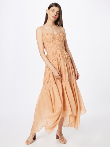 True Decadence - Vestido em laranja: frente