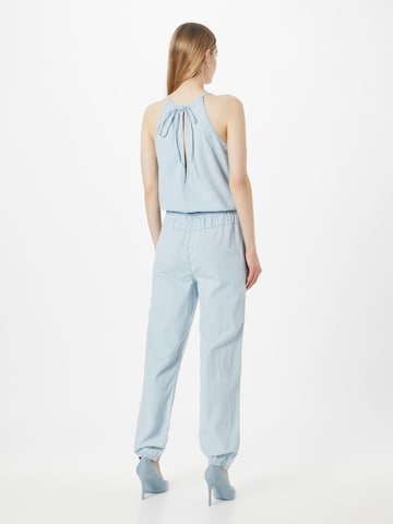 PULZ Jeans Jumpsuit 'ELLIE' i blå