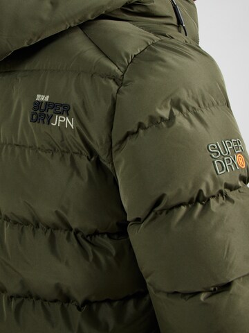 Superdry Winter jacket in Green