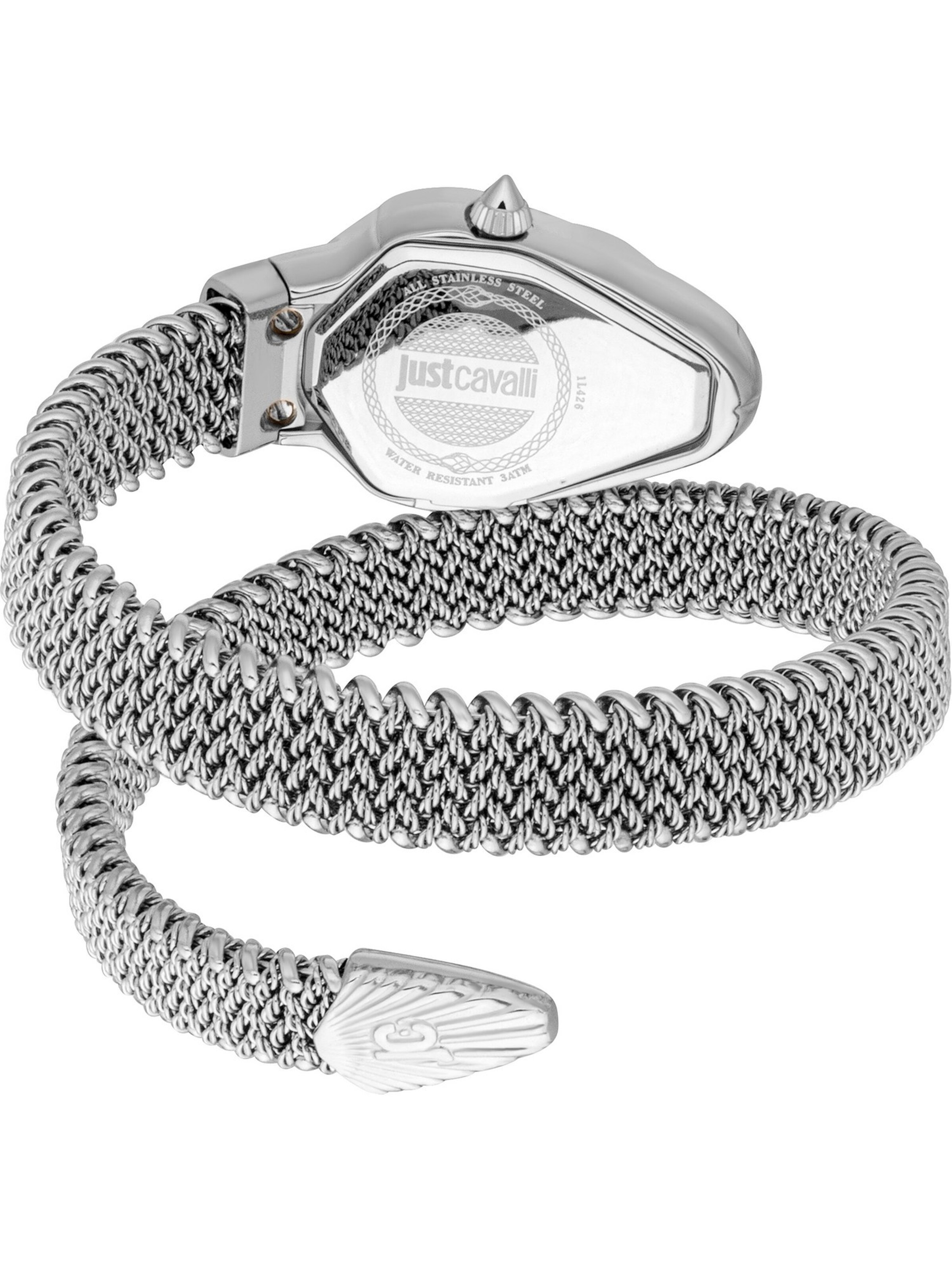 Just Cavalli Uhr in Silber