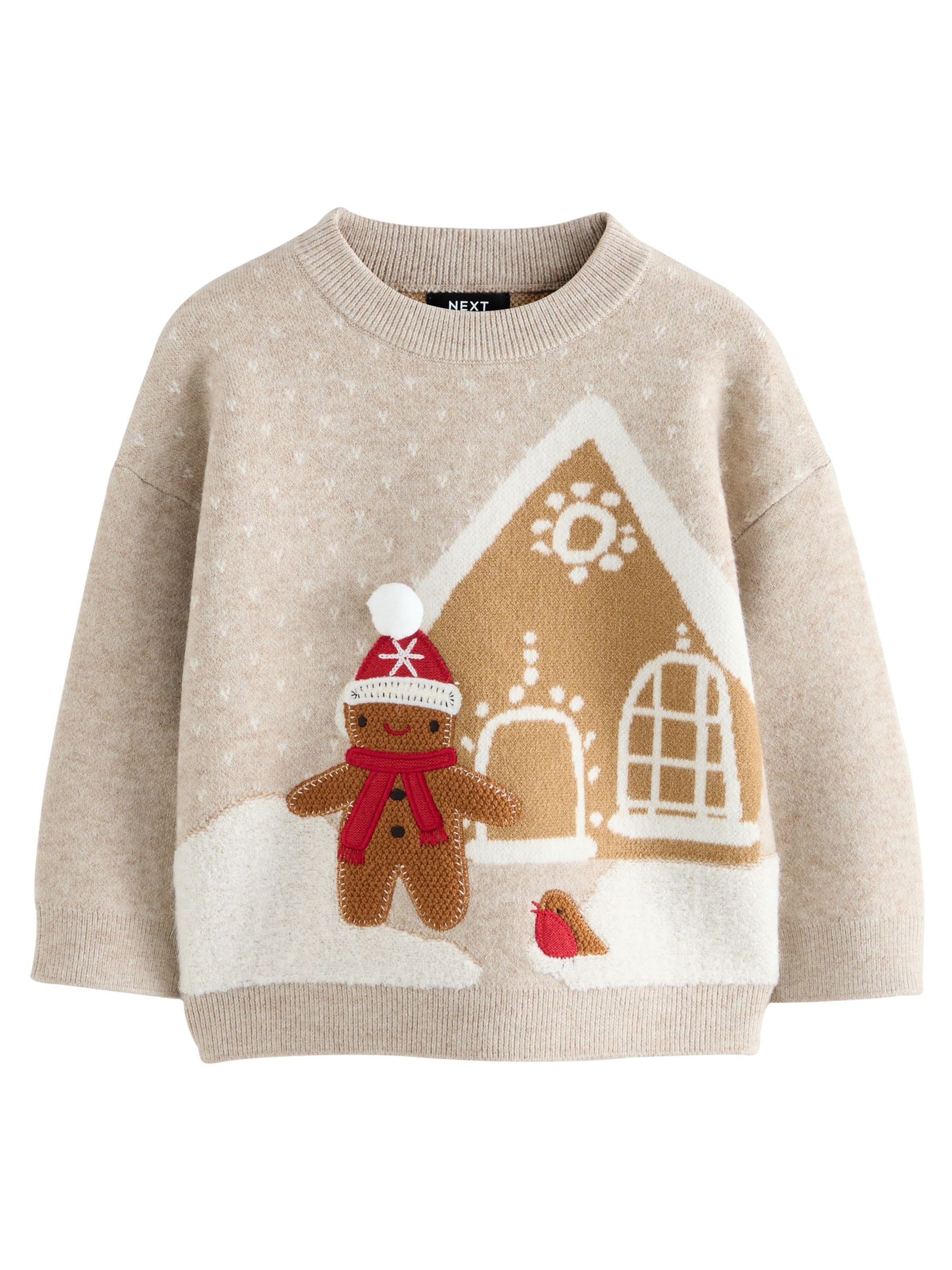 Next Neulepaita värissä beige: etupuoli