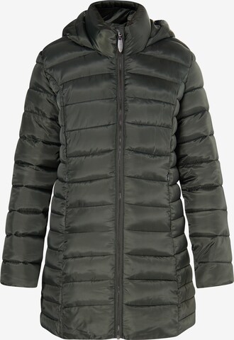 usha BLUE LABEL Winterjas in Groen: voorkant