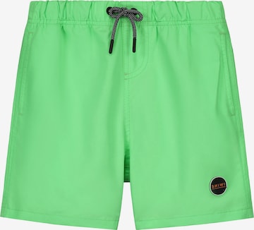 Shorts de bain Shiwi en vert : devant