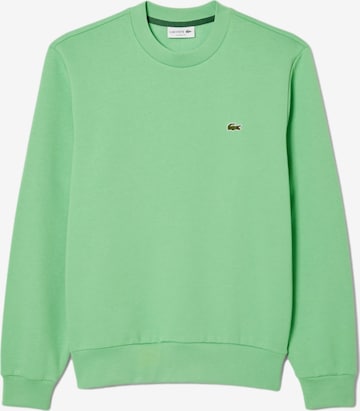 Sweat-shirt LACOSTE en vert : devant