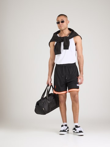 Largi Pantaloni 'MLB NEYMET' de la NEW ERA pe negru