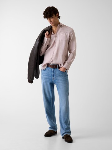 GUESS Regular Fit Hemd in Pink