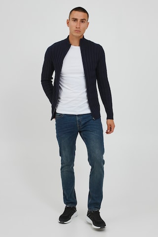 INDICODE JEANS Knit Cardigan in Blue