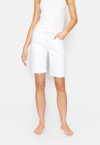 Angels Regular Jeans in White: front