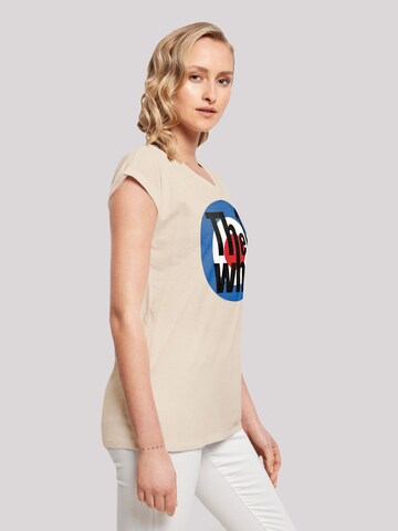 F4NT4STIC Shirt 'The Who Target' in Beige